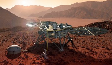 NASA показали исторический снимок заката на Марсе: Солнце - далекая звездочка