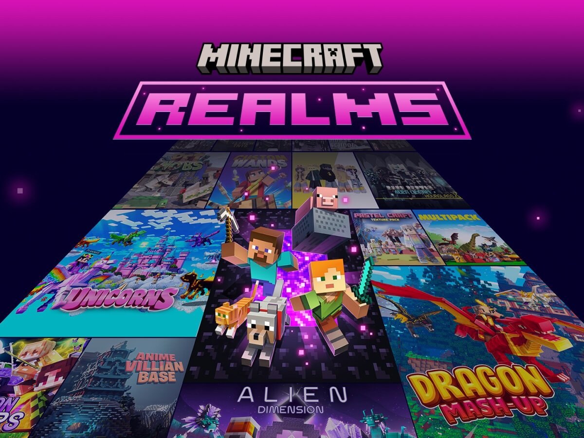 Minecraft внес масштабные изменения в Realms и Realms Plus - ЗНАЙ ЮА