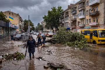 Одеса злива затоплення