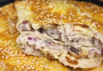 ПП чебуреки в духовці: фото скрін рецепту