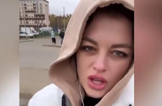 Тиктокерша из России. Фото: скриншот с видео