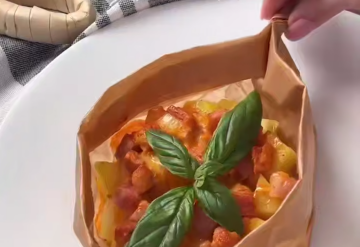 Лодочки с картошкой и ветчиной, кадр из видео