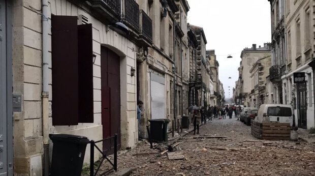Здания после взрыва, фото: Twitter
