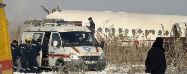 Падение самолета в Алматы