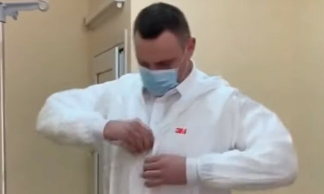 Кличко, скріншот з відео