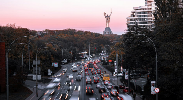 Київ, осінь, фото із соцмереж