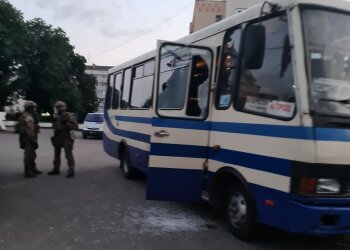 задержание террориста в Луцке,фото с Twitter