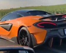 Успешная легализация добычи янтаря и как результат — McLaren на дорогах Киева, очевидцы оторопели от увиденного