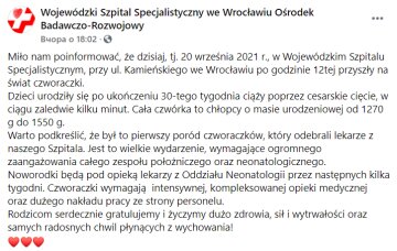 Скриншот: facebook.com/wssk.wroclaw