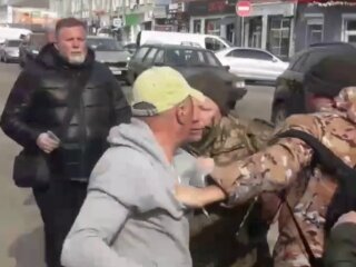 мобилизация в Полтаве \ кадр с видео