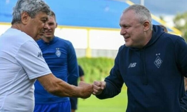 ФК «Динамо» Київ. Мірча Луческу та Ігор Суркіс