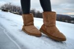 Сапоги, ноги, снег