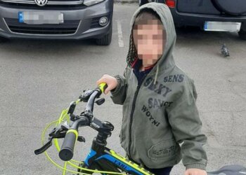 Хлопчик, фото: Патрульна поліція