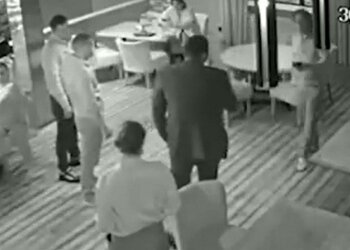 напад на Саакашвілі, скріншот з відео