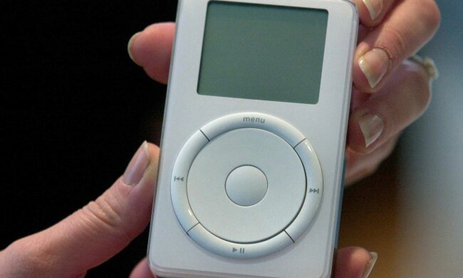 Самый первый iPod, фото AP