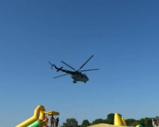 Військові вертольоти окупантів кружляють над головами відпочиваючих: що відбувається