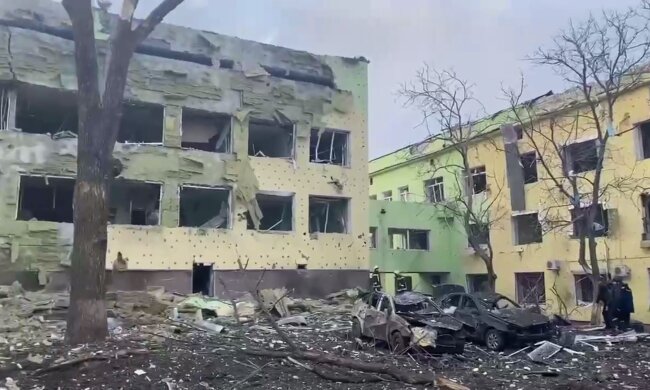 Пологовий будинок в Маріуполі, який знищили окупанти
