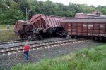 На Львовщине поезд ушел под откос