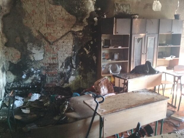 На Львівщині старшокласник з психічними розладами підпалив школу-інтернат