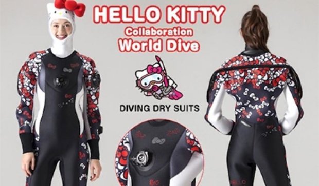Японці виготовили костюм для підводників Hello Kitty