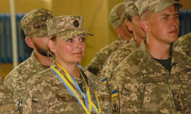 сержант Галина, фото с Facebook ООС