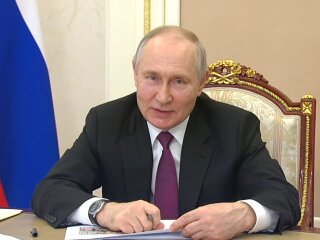 Владимир путин, скриншот из видео