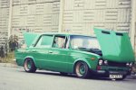 Киевский жлоб на Жигулях припарковался прямо в метро: фото