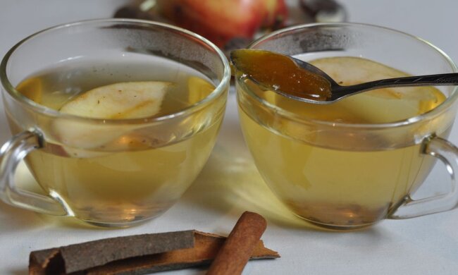 Зеленый чай с корицей, скриншот