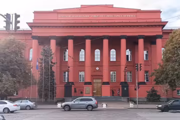 Головний корпус КНУ імені Тараса Шевченка, кадр з відео
