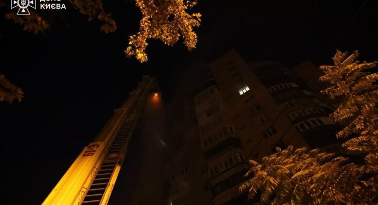 наслідки ракетного удару по Києву 22.10.2025