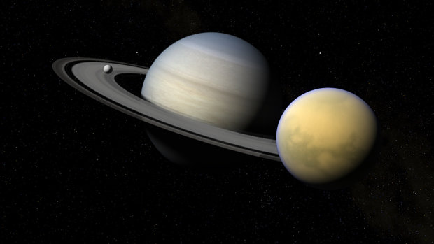 Титан - Спутник Сатурна