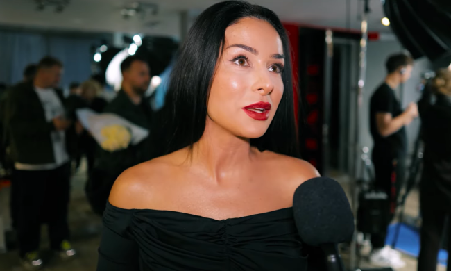 Злата Огнєвіч, кадр з інтерв'ю