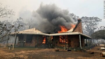 Пожежі в Австралії, фото: cnn.com