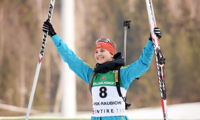 Українська біатлоністка Журавок виграла першу гонку в кар'єрі