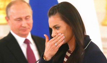 Путін довів до сліз олімпійську чемпіонку