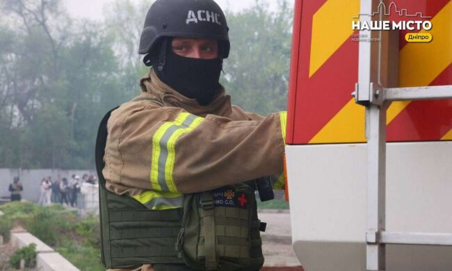 Рятувальник Олексій Зуй