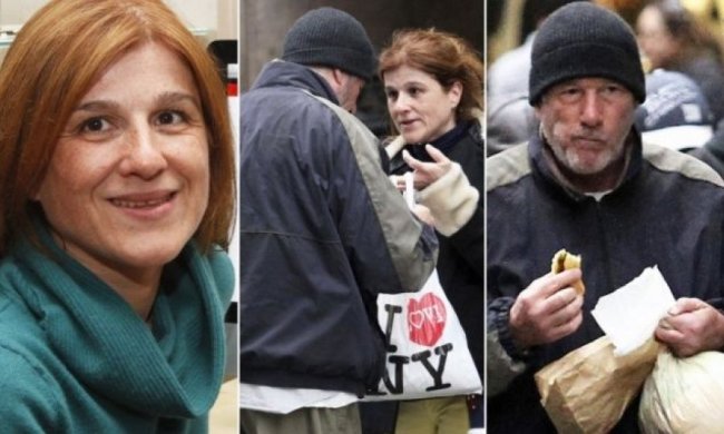 Жінка пригостила Річарда Гіра піцою, прийнявши його за бомжа