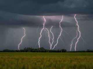 Гроза, молния / фото: Pinterest
