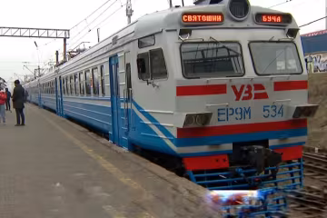 Електричка, фото: скріншот з відео