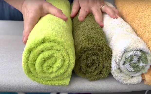 Махровые полотенца. Фото: скрин youtube