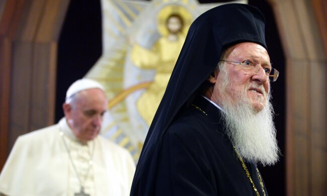 Патриарх Варфоломей и Папа Франциск