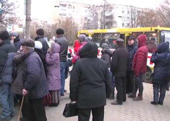 Пенсионеры, кадр из видео