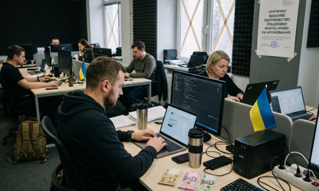 український IT офіс бронювання критичне підприємство