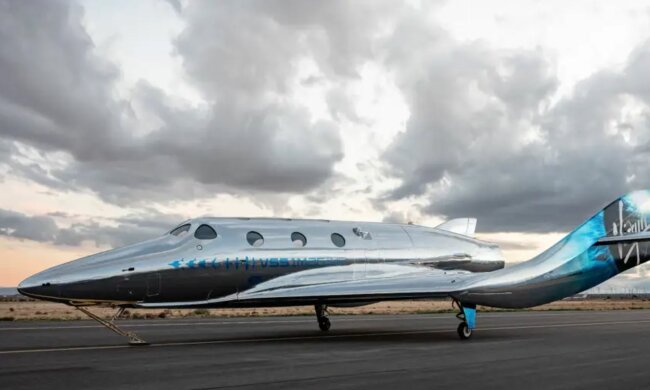 Космический челнок Virgin Galactic - "VSS Imagine", фото:  @Virgin Galactic