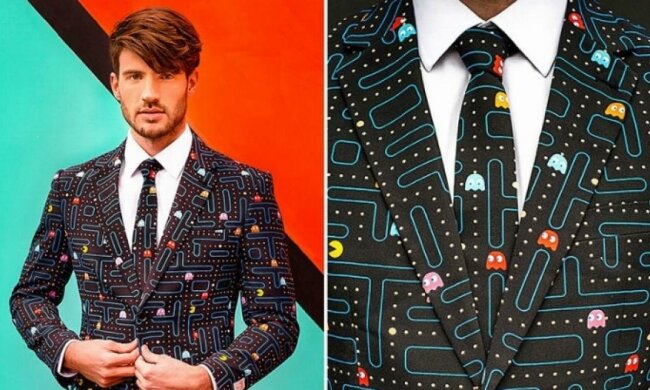 Стильный костюм для модников с Пакманом (фото)