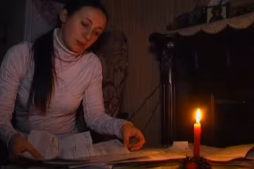 Отключение электроэнергии. Фото: скрин youtube