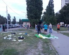 Харківська автоледі знесла намет Зеленського разом з людьми: Зайцева перед очима