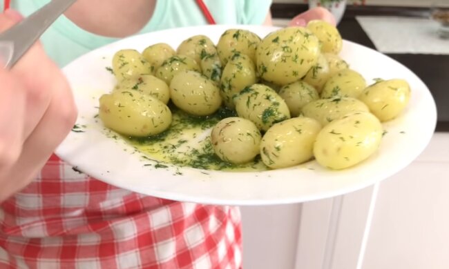 Молода картопля, фото: Знай.ua