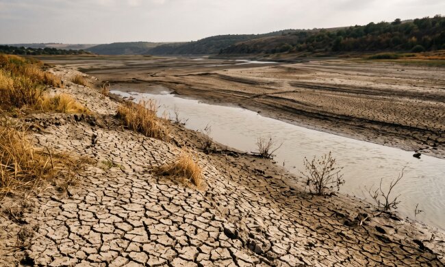 Дністровське водосховище обміління посуха