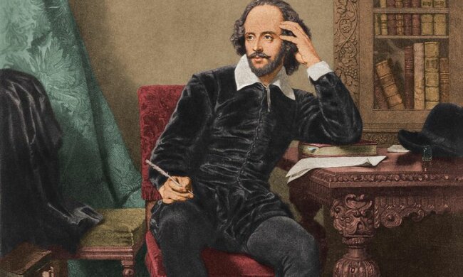 портрет Шекспіра, репродукція